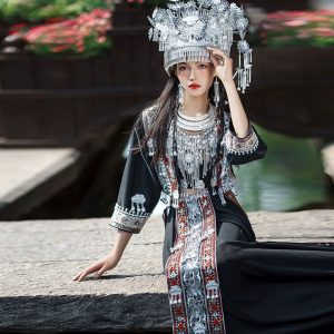Ethnic Style Miao Traditional Clothing