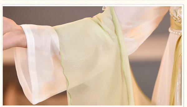 Girls' Hanfu Costume Summer Fairy Children's Ancient New Chinoiserie Dress Chinese Style Dress Kids' Hanfu Traditional Chinese Garments - Image 10
