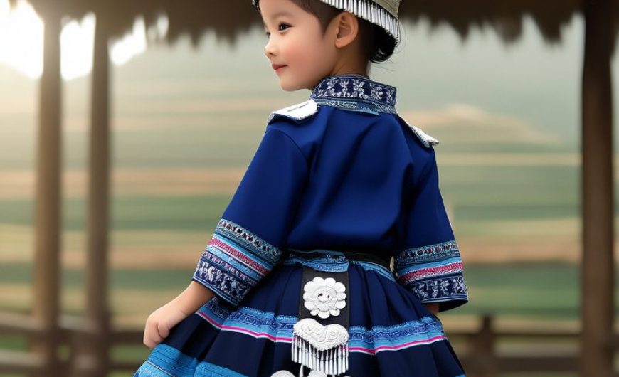Phoenix pattern for miao nationality sets
